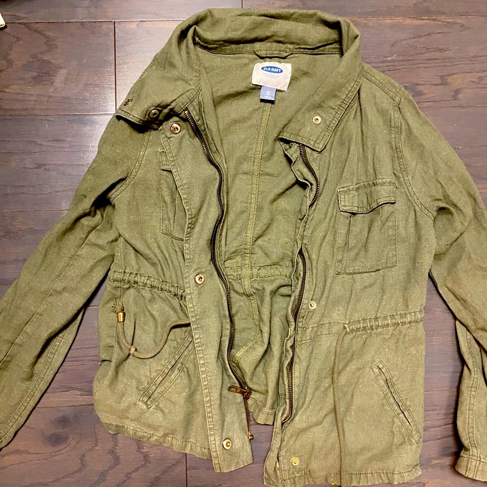 Green old navy utility / jacket